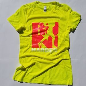 Run Harder Women's Tee shirt